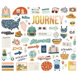 Safe Travels - Bits & Pieces Die-Cuts Safe Travels - Bits & Pieces Die-Cuts